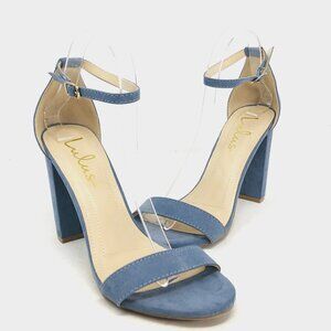Lulu's Blue Taylor Heeled Sandals
